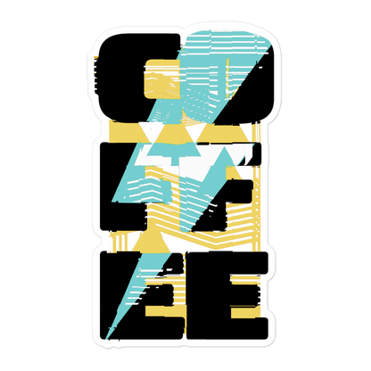 Coffee Bolt - Sticker